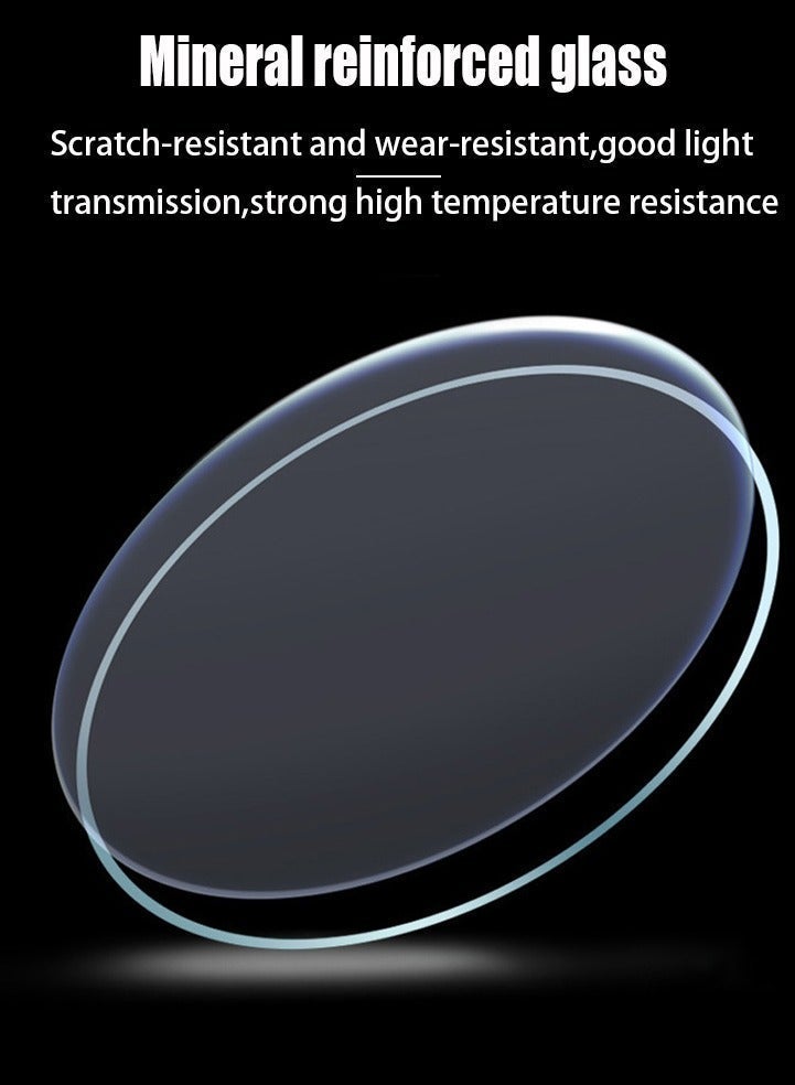 إيه آن د دبليو ساعة عربية فضية رجالية، ساعة يد كوارتز بتصميم ثماني من سبائك معدنية، أرقام عربية واضحة، سوار ستانلس ستيل، مقاومة للماء 3ATM، زجاج معدني، هدية لمحبي الساعات العربية - Image 2